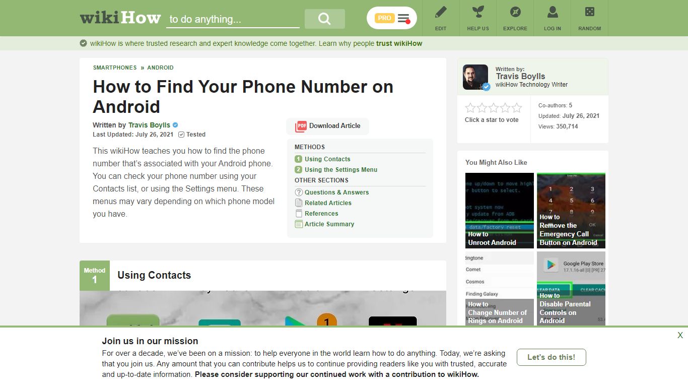 How to Find Your Phone Number on Android: 8 Steps (with Pictures) - wikiHow